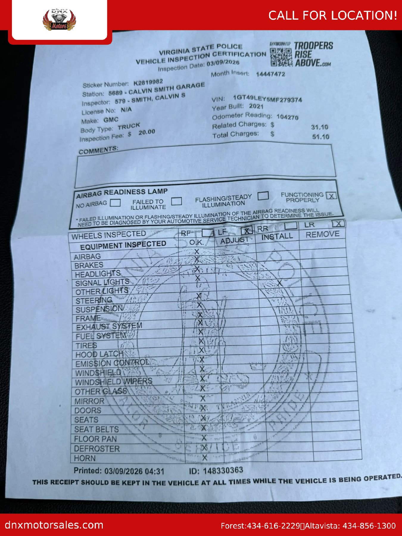 Used 2021 GMC Sierra 2500 4x4 Crew Cab w/ Gooseneck/5TH Wheel Package image 41