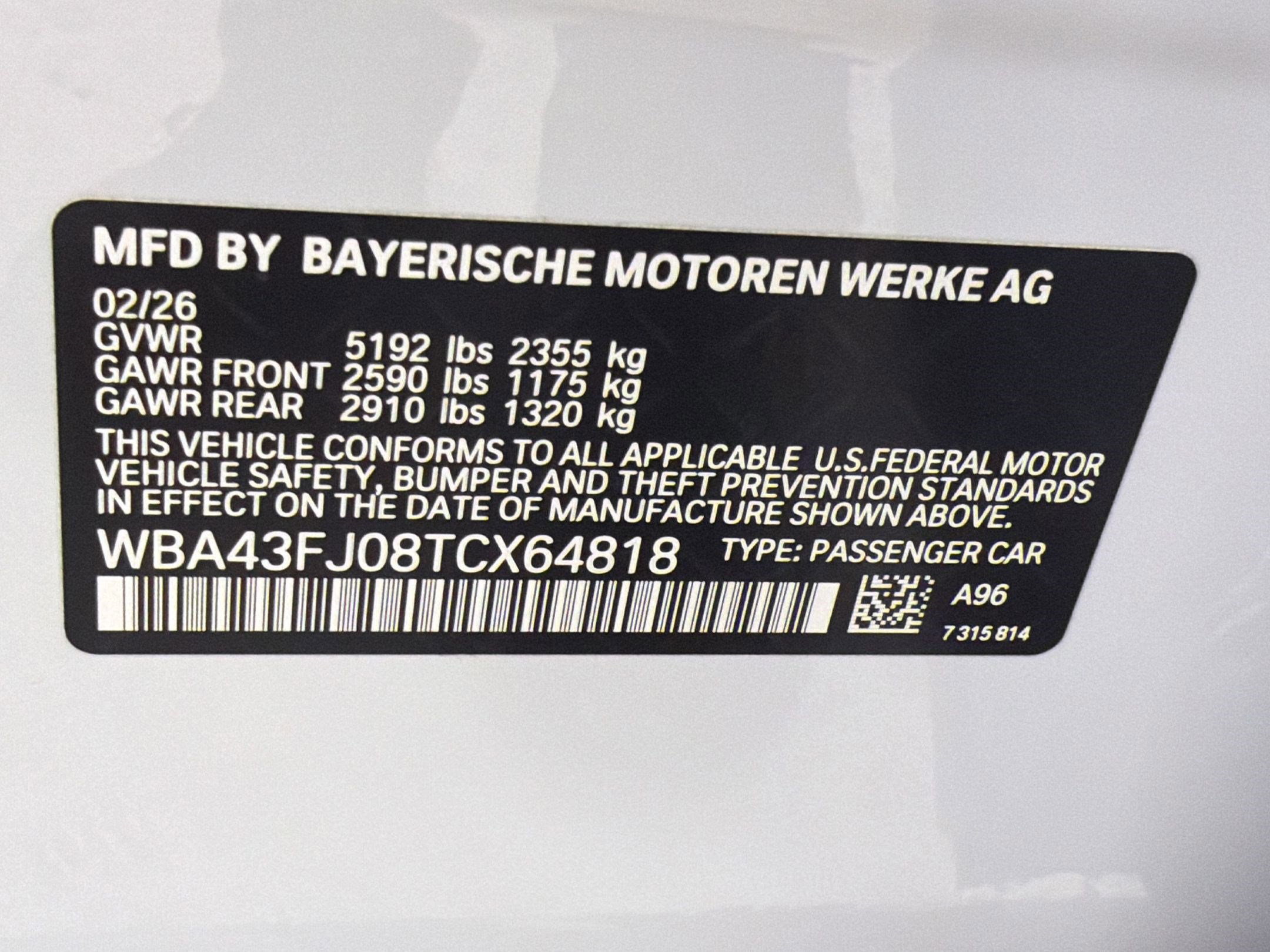 New 2026 BMW 530i w/ M Sport Package RWD image 17