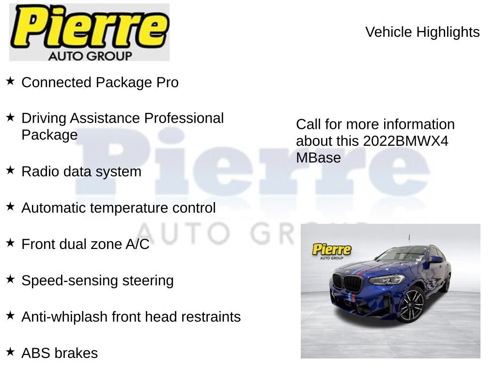 Used 2022 BMW X4 M w/ Executive Package AWD/4WD image 15