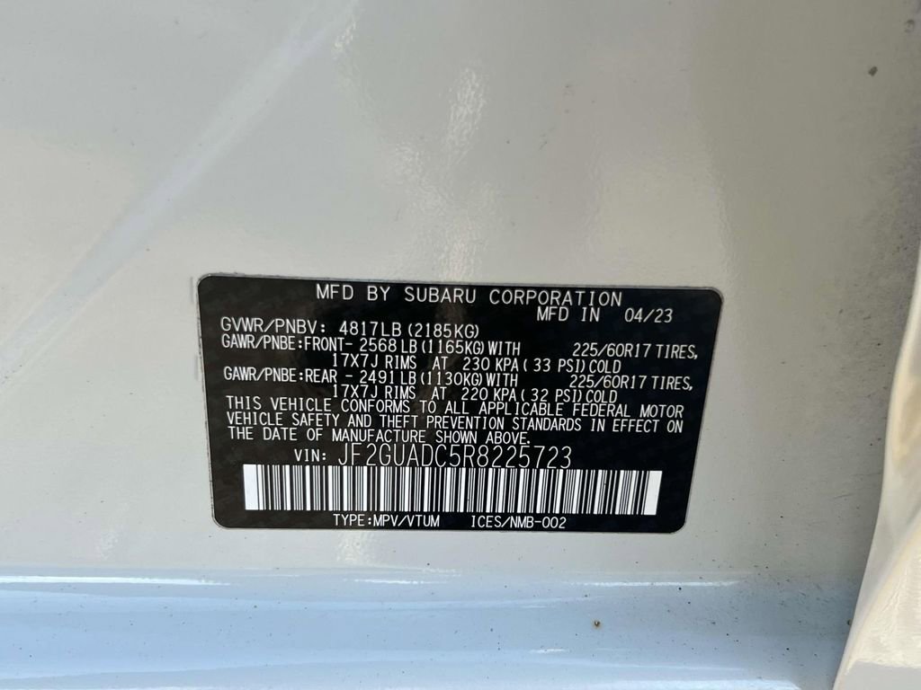 Used 2024 Subaru Crosstrek 2.0i Premium image 18