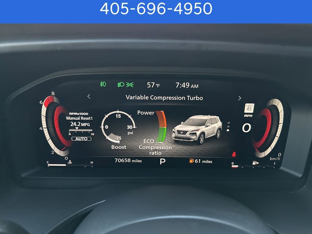 Used 2022 Nissan Rogue Platinum w/ Head-Up Display Package image 26