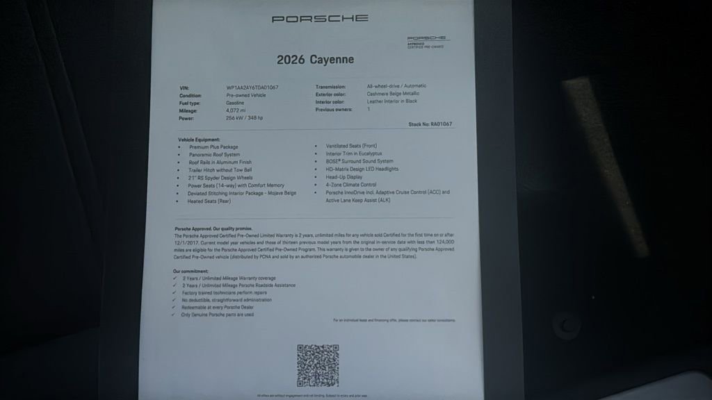 Certified 2026 Porsche Cayenne image 25