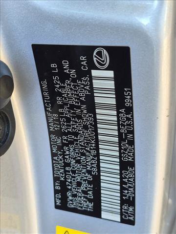 Used 2019 Lexus ES 350 w/ Accessory Package 2 FWD image 23