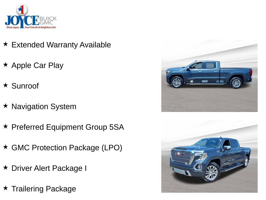 Certified 2020 GMC Sierra 1500 Denali w/ LPO, GMC Protection Package AWD/4WD image 10