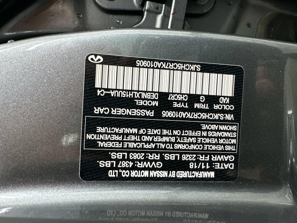 Used 2019 INFINITI QX30 AWD w/ Navigation Package image 34
