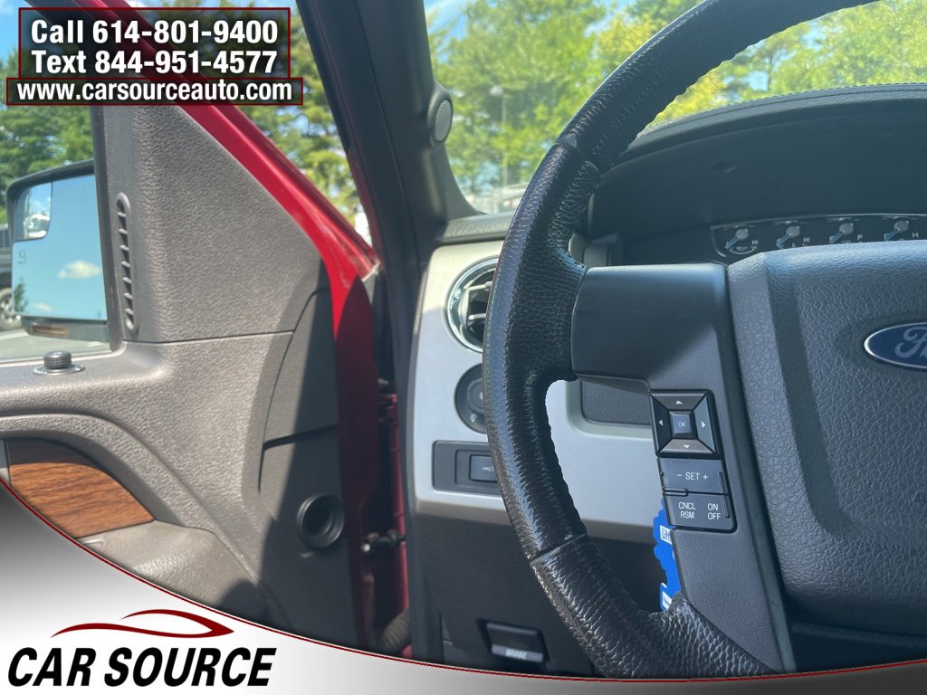 Used 2014 Ford F150 Lariat w/ Lariat Chrome Package image 25