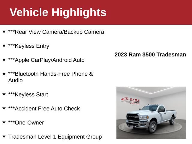 Used 2023 RAM 3500 Tradesman AWD/4WD image 4