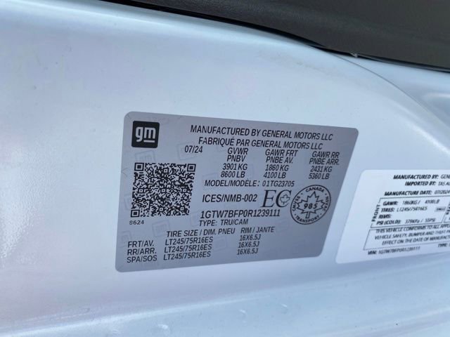 Certified 2024 GMC Savana 2500 Work Van w/ Driver Convenience Package image 22