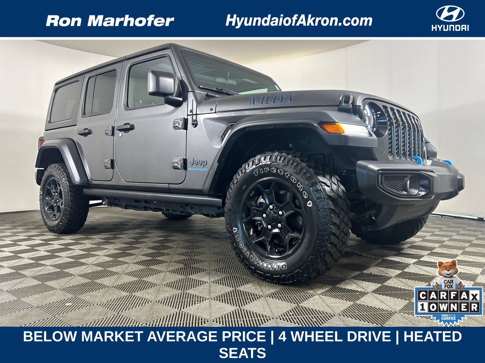 Used 2023 Jeep Wrangler Unlimited w/ Cold Weather Group