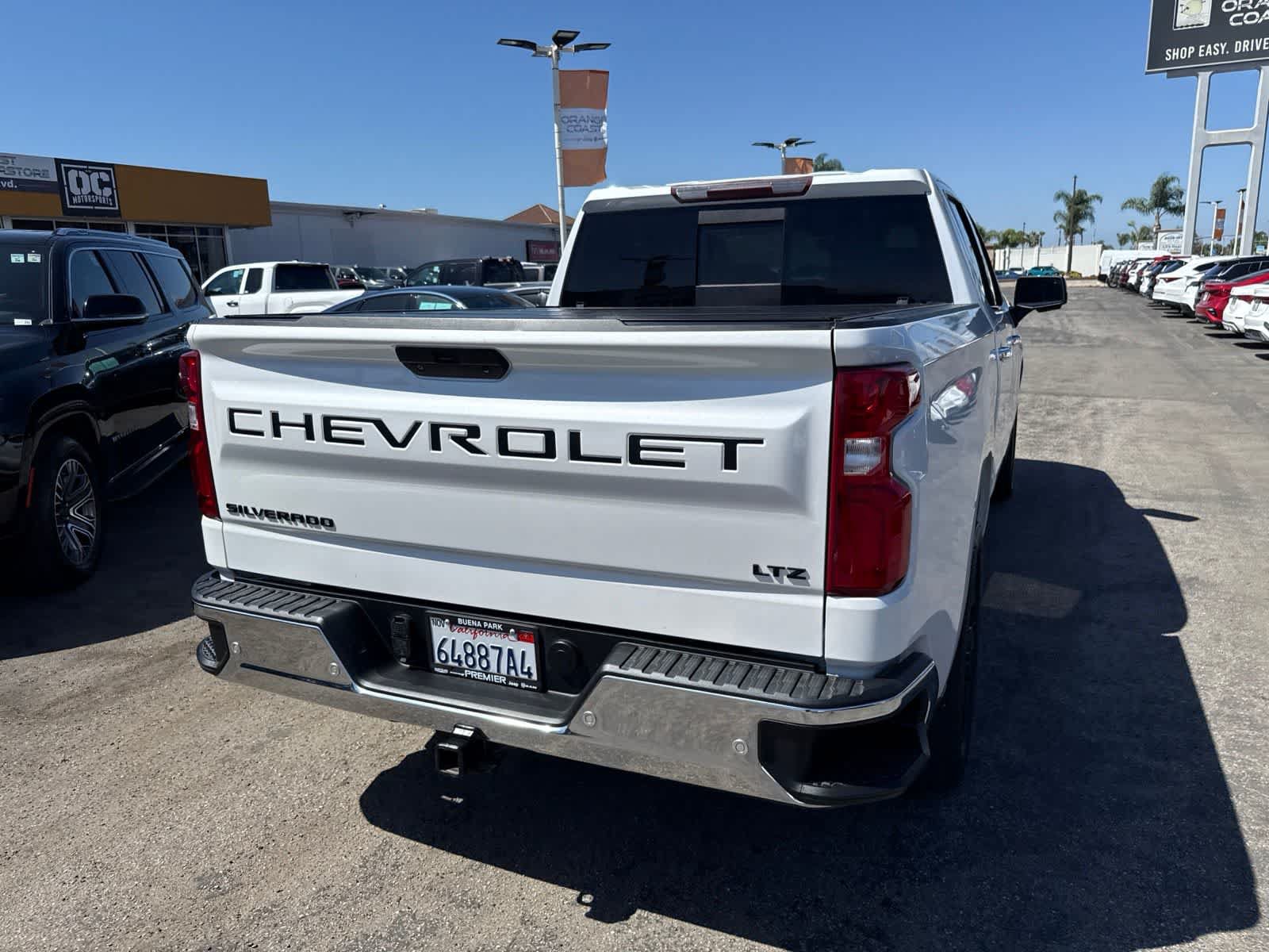 Used 2021 Chevrolet Silverado 1500 LTZ w/ LPO, Dark Essentials Package RWD image 16