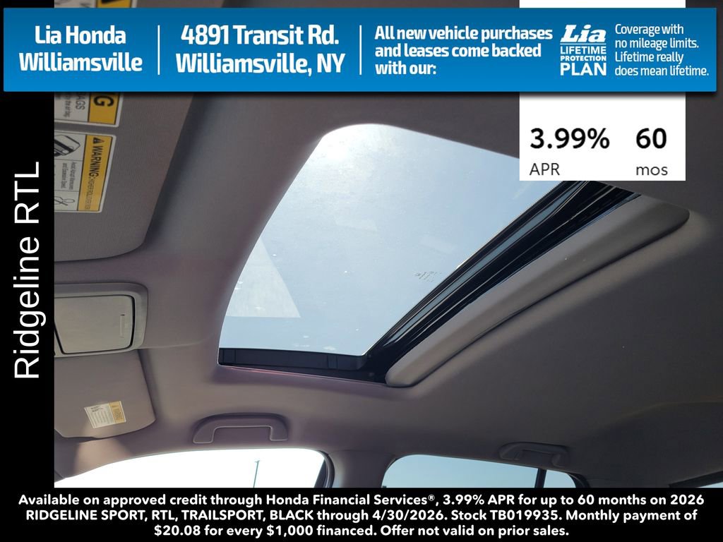 New 2026 Honda Ridgeline RTL image 17