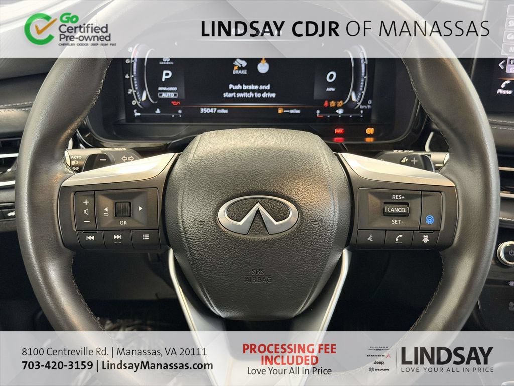 Used 2023 INFINITI QX60 Luxe w/ Cargo Package AWD/4WD image 23