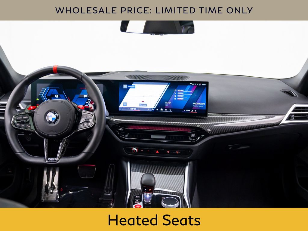 Used 2025 BMW M3 Competition w/ Executive Package AWD/4WD image 9