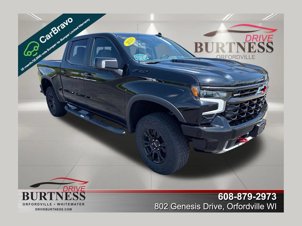 Certified 2023 Chevrolet Silverado 1500 ZR2 w/ LPO, Dark Essentials Package AWD/4WD image 1