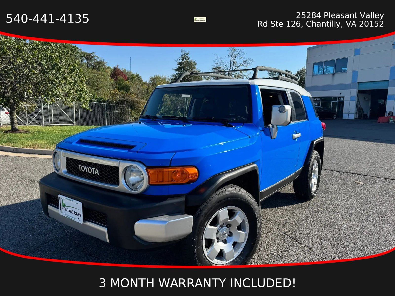 Used 2007 Toyota FJ Cruiser 4WD