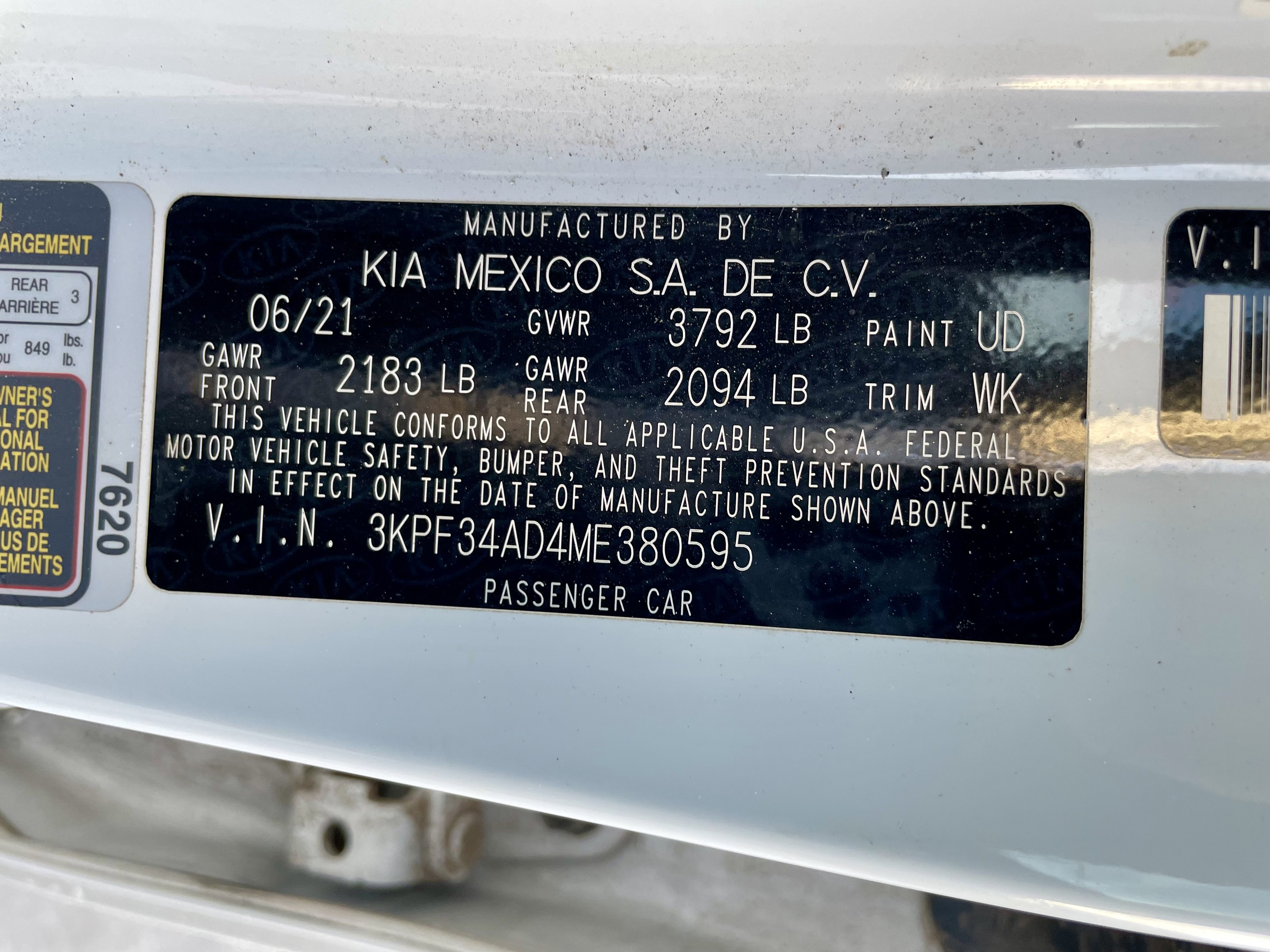 Used 2021 Kia Forte GT-Line w/ GT-Line Premium Package image 13