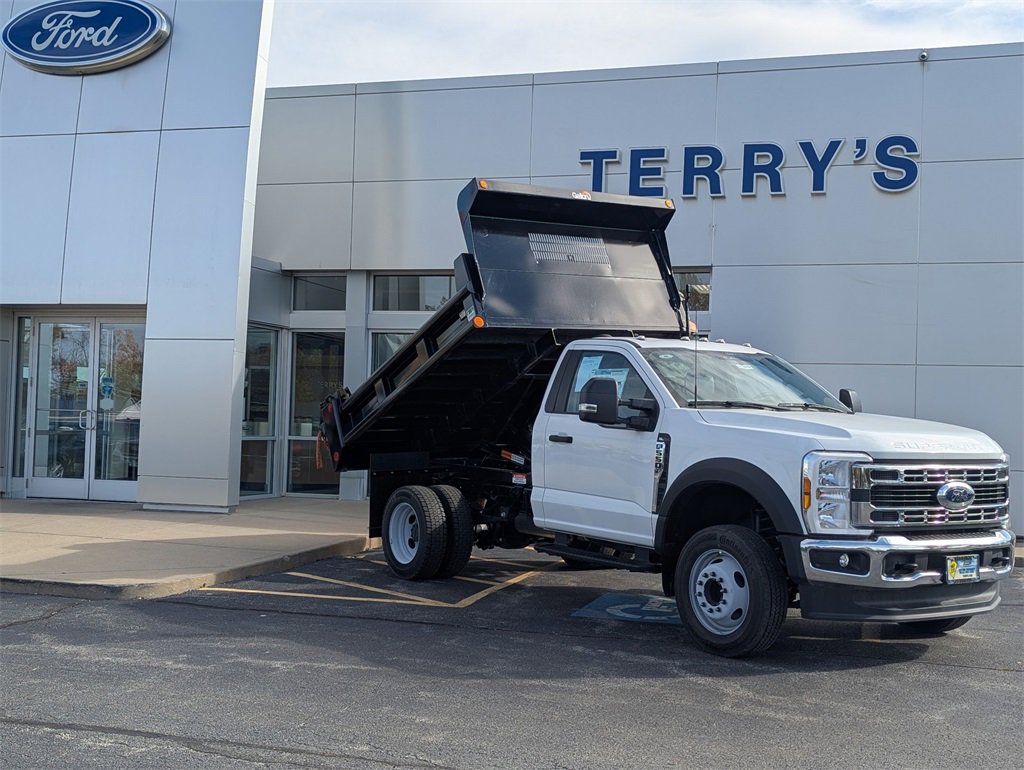 New 2024 Ford F550 2WD Regular Cab Super Duty w/ Snow Plow Prep Package