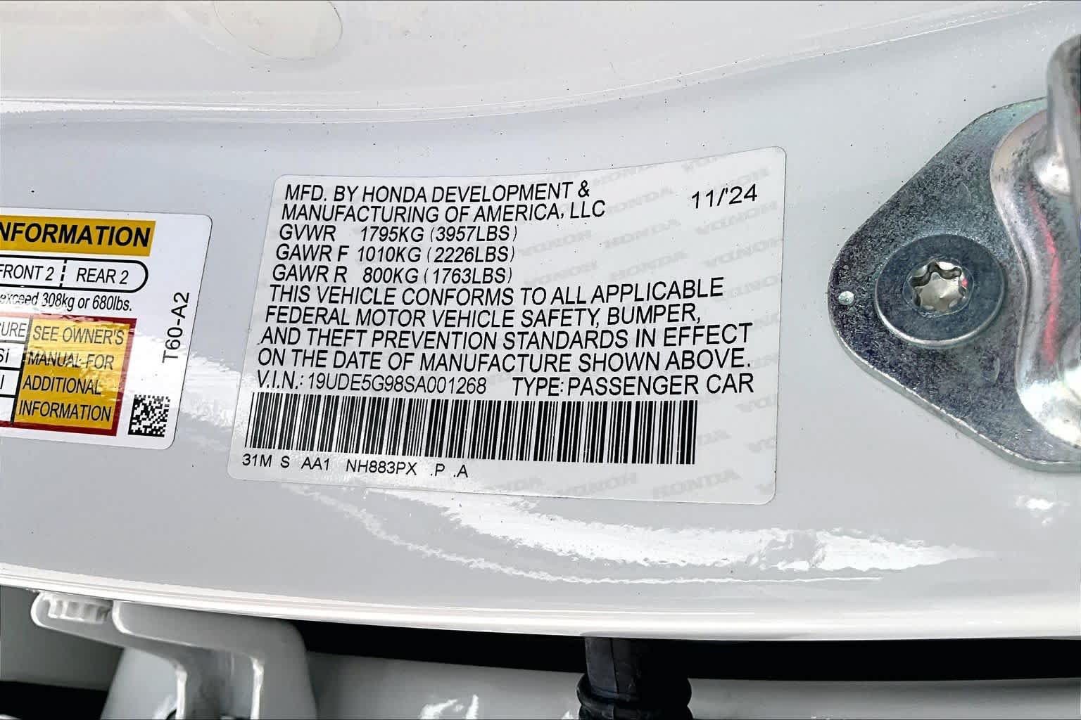 Certified 2025 Acura Integra Type S FWD image 36