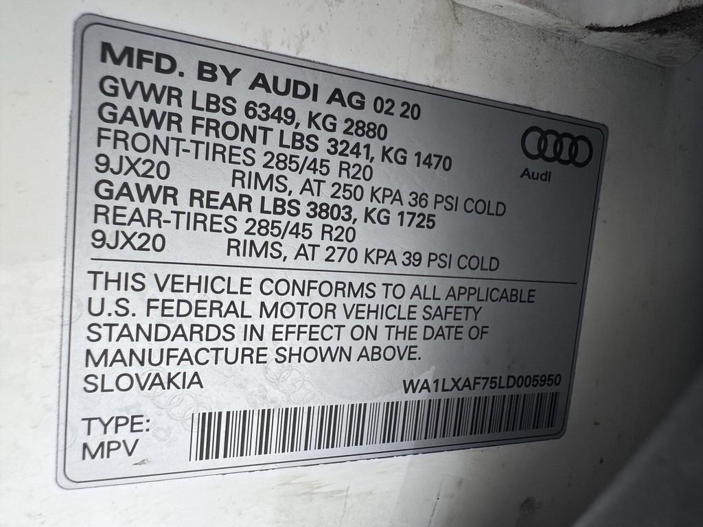 Used 2020 Audi Q7 3.0T Premium Plus w/ Premium Plus Package image 32