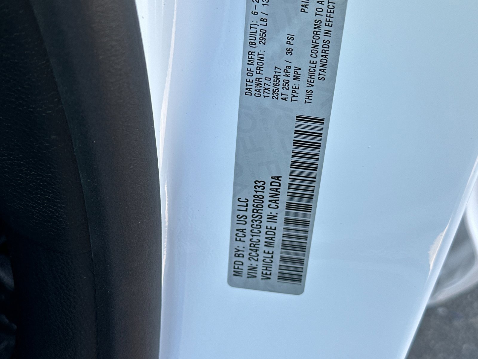 New 2025 Chrysler Voyager LX image 28