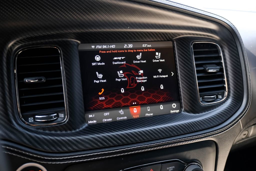 Used 2023 Dodge Charger SRT Hellcat w/ Harman/Kardon Audio Group RWD image 21