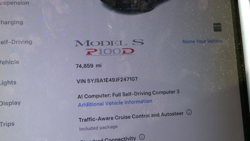 Used 2018 Tesla Model S P100D AWD/4WD image 13
