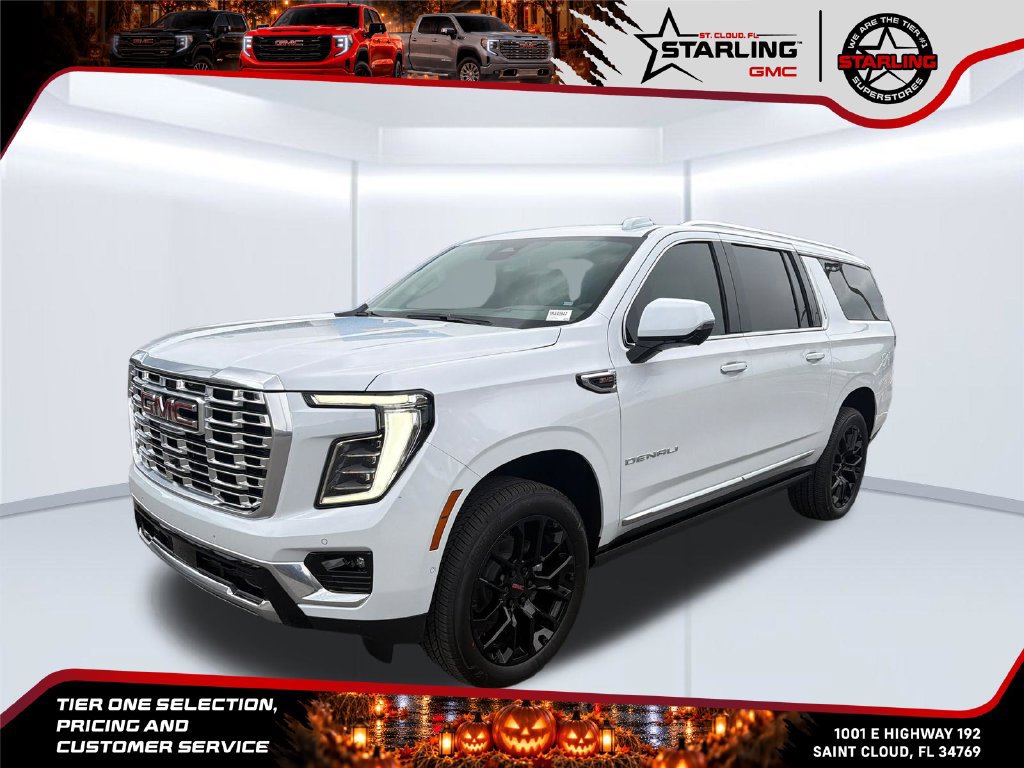 New 2026 GMC Yukon XL Denali w/ Sun & Power Step Package