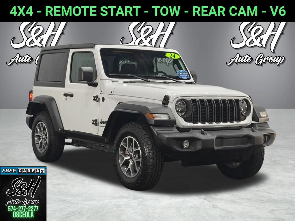 Used 2024 Jeep Wrangler Sport S image 1
