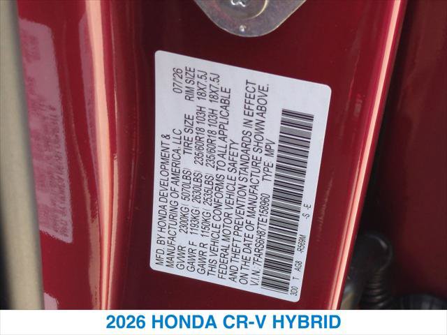 New 2026 Honda CR-V Sport-L image 26