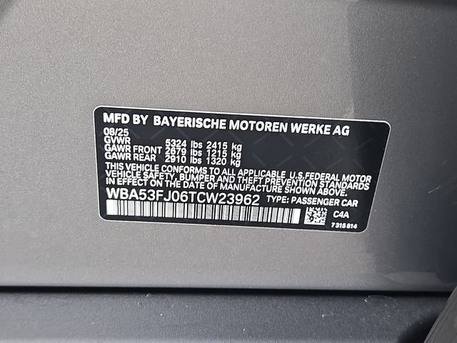 Used 2026 BMW 530i xDrive w/ Premium Package AWD/4WD image 11