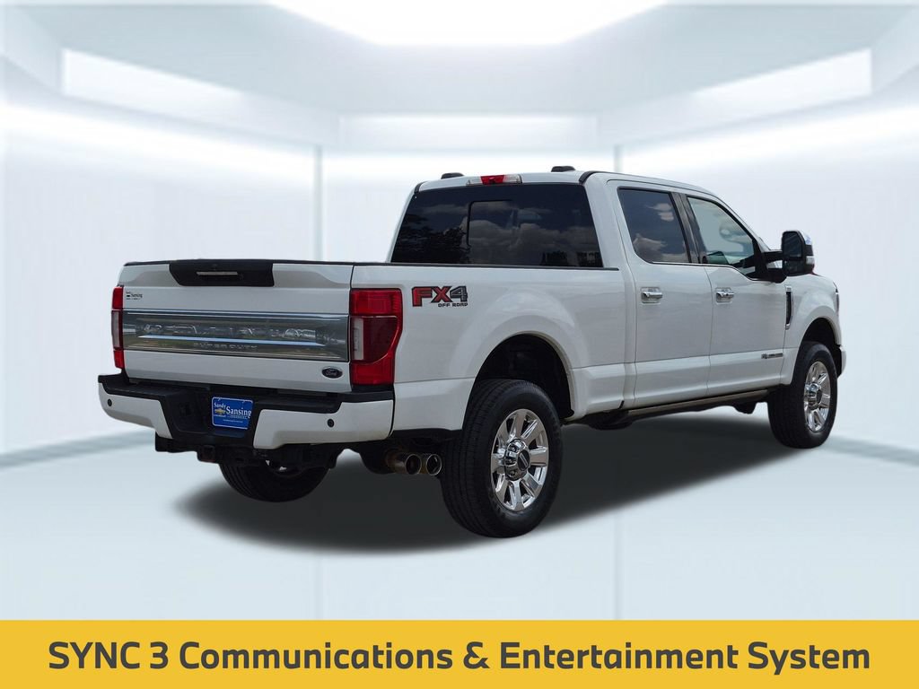 Used 2021 Ford F250 Platinum w/ FX4 Off-Road Package AWD/4WD image 6