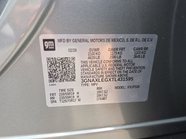 New 2026 Chevrolet Equinox RS w/ Convenience Package III image 38