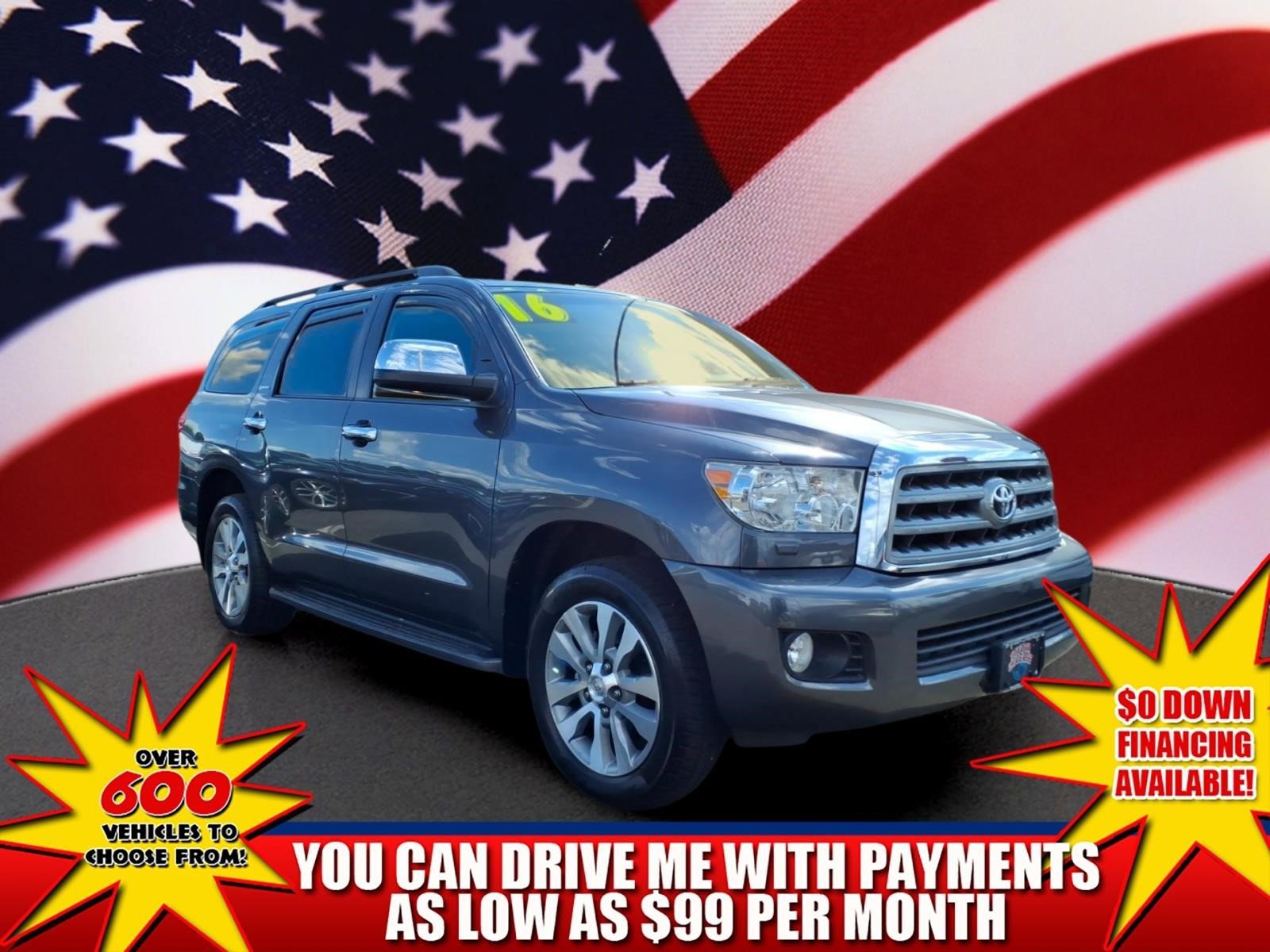Used 2016 Toyota Sequoia Limited w/ Safety & Convenience Package