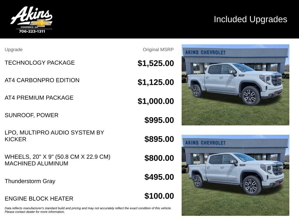 Certified 2024 GMC Sierra 1500 AT4 w/ Technology Package AWD/4WD image 5