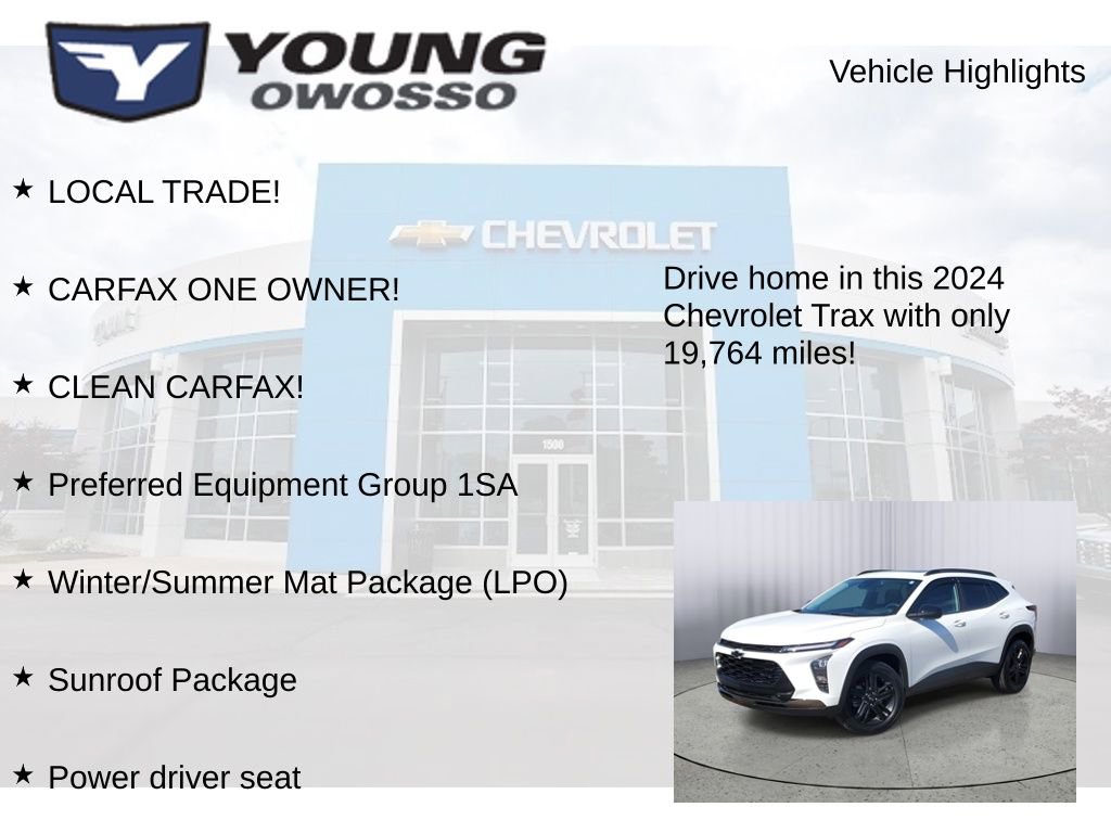 Certified 2024 Chevrolet Trax ACTIV w/ Sunroof Package FWD image 7