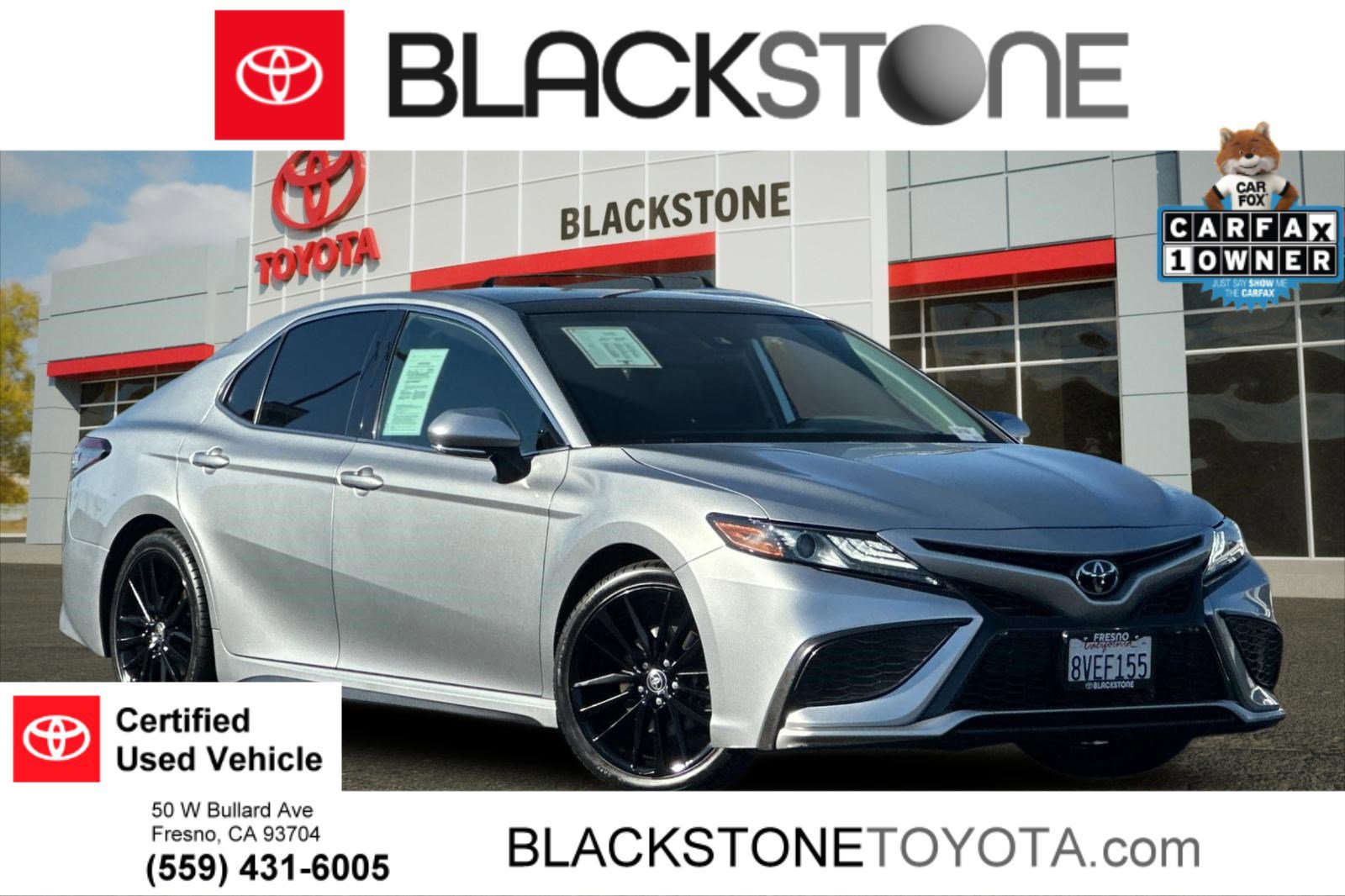 Certified 2021 Toyota Camry XSE FWD image 1