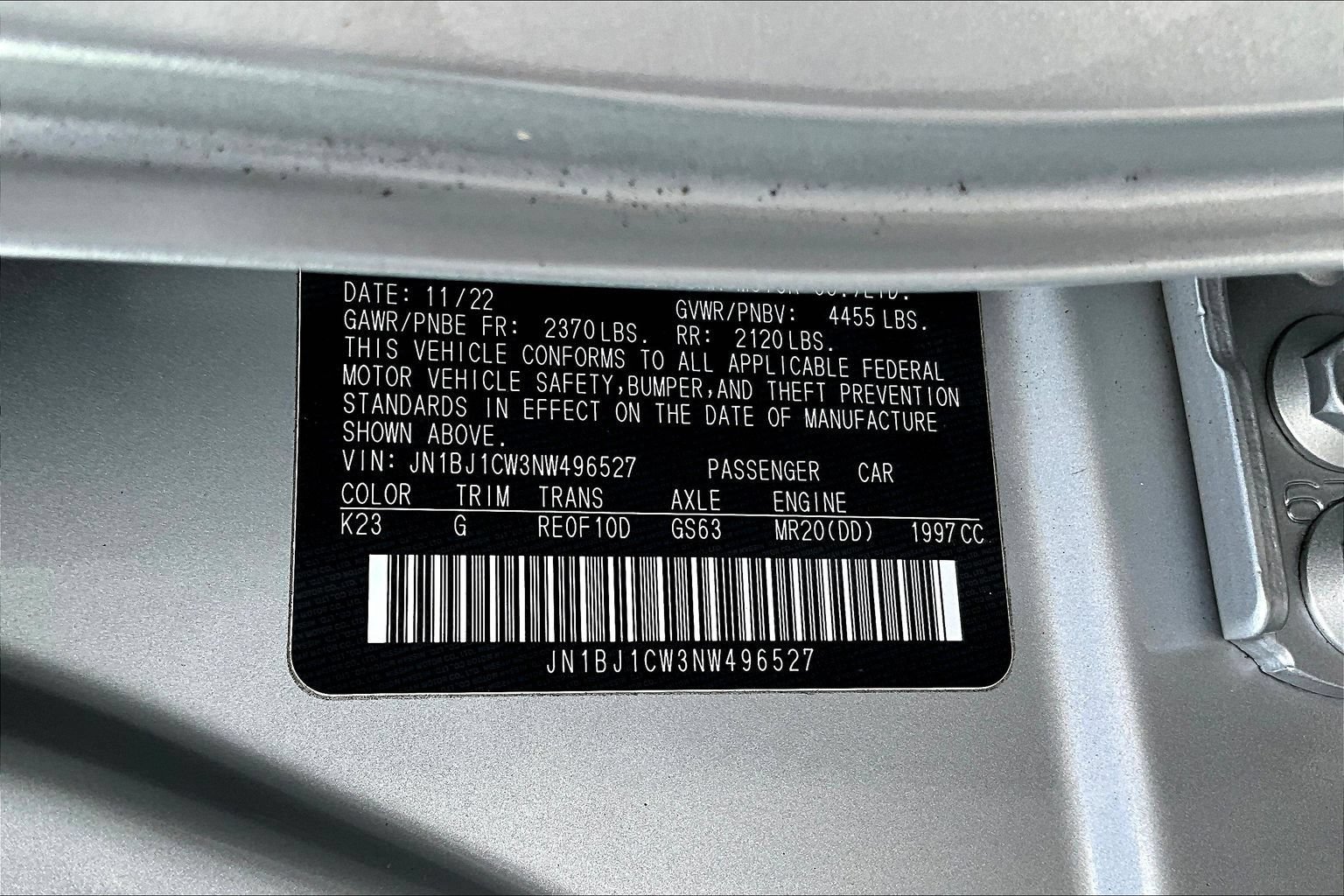 Used 2022 Nissan Rogue Sport SL AWD/4WD image 22