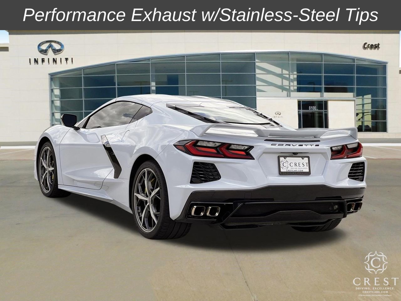 Used 2021 Chevrolet Corvette Stingray Coupe w/ Z51 Performance Package RWD image 8