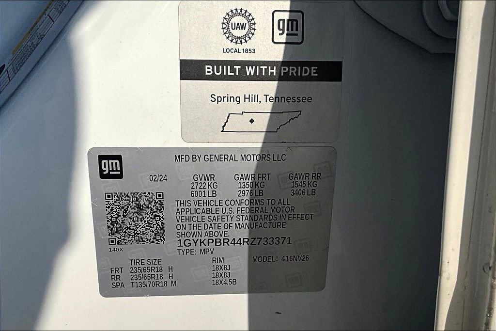 Used 2024 Cadillac XT6 Luxury w/ LPO, Floor Liner Package image 33