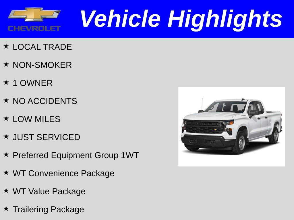 Used 2026 Chevrolet Silverado 1500 W/T w/ WT Value Package RWD image 2