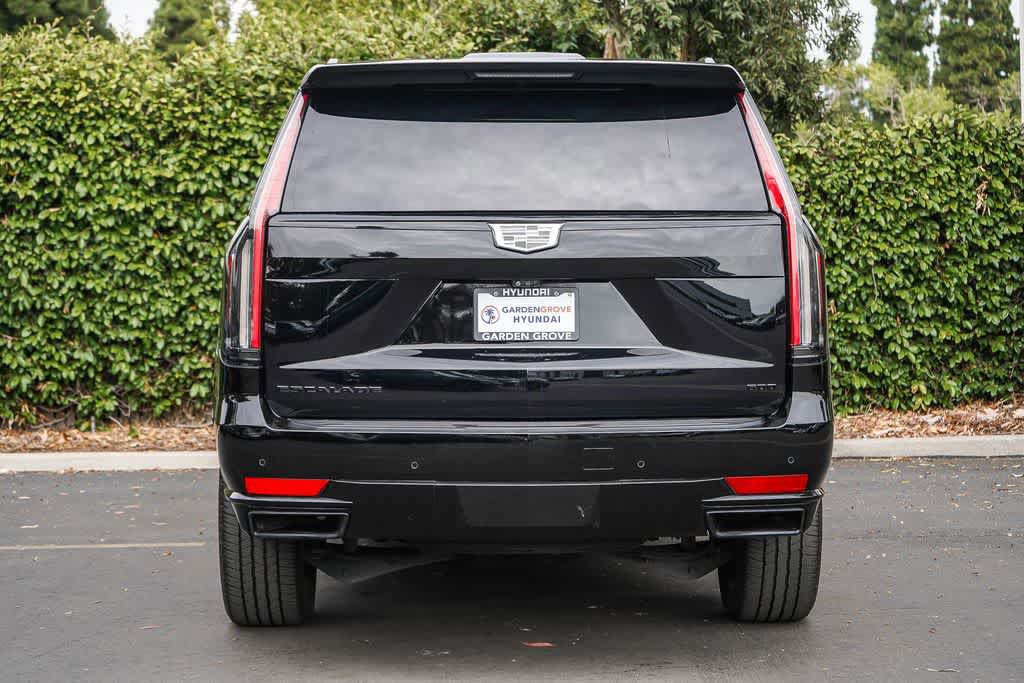 Used 2023 Cadillac Escalade Sport Platinum w/ LPO, ONYX Package RWD image 5