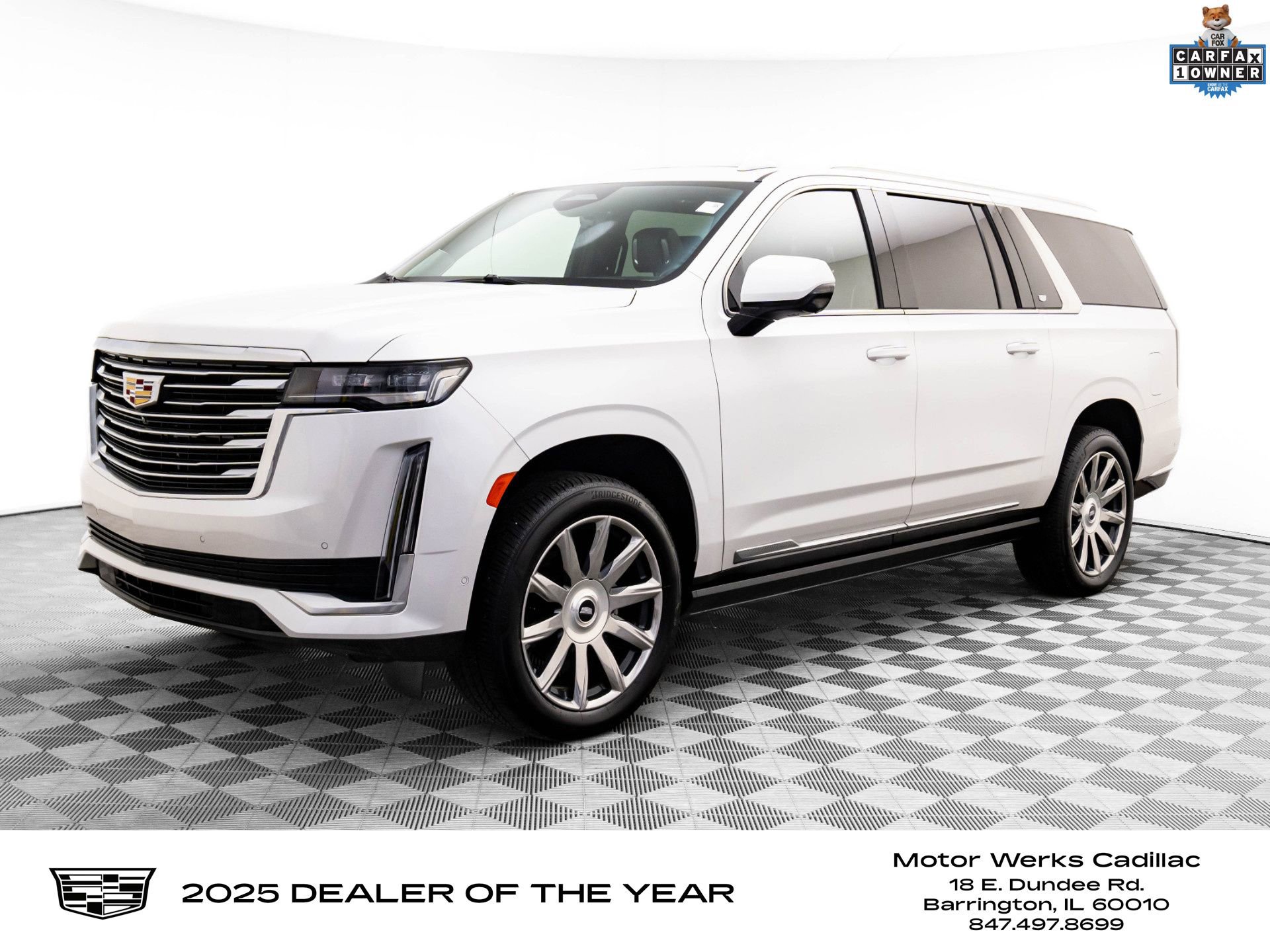 Certified 2024 Cadillac Escalade ESV Premium Luxury Platinum w/ Heavy-Duty Trailer Package