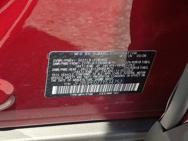 New 2026 Subaru Outback Touring AWD/4WD image 19