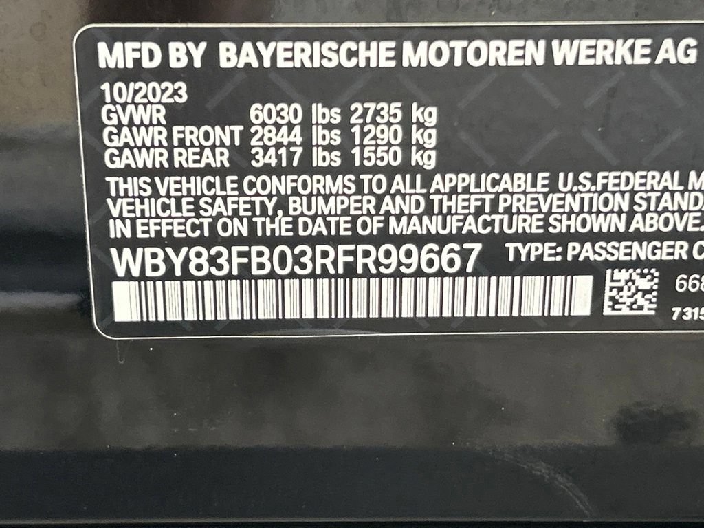 Used 2024 BMW i4 xDrive40i AWD/4WD image 43