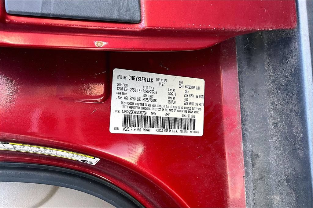 Used 2008 Jeep Liberty Sport w/ Trailer Tow Class III Group AWD/4WD image 17