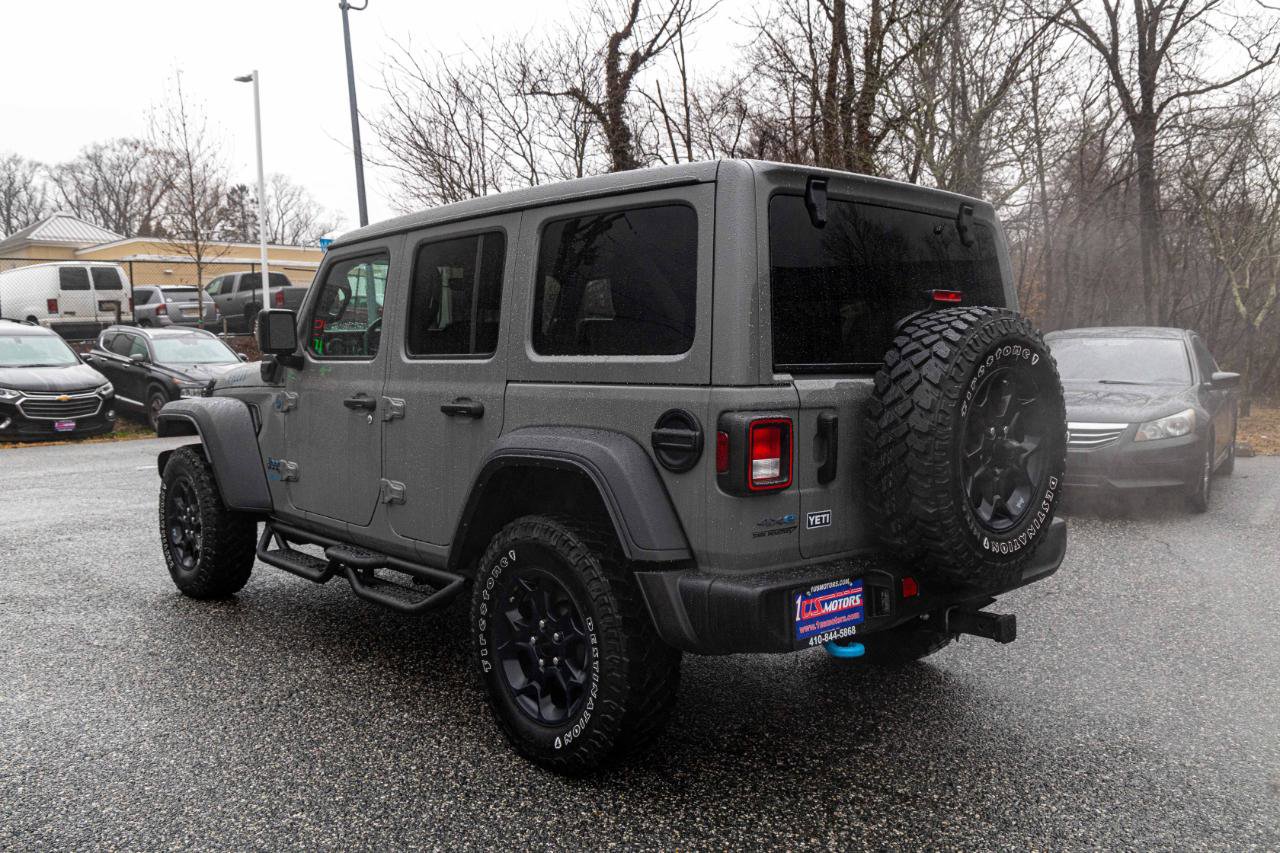 Used 2023 Jeep Wrangler Unlimited w/ Sun & Screen Package AWD/4WD image 4