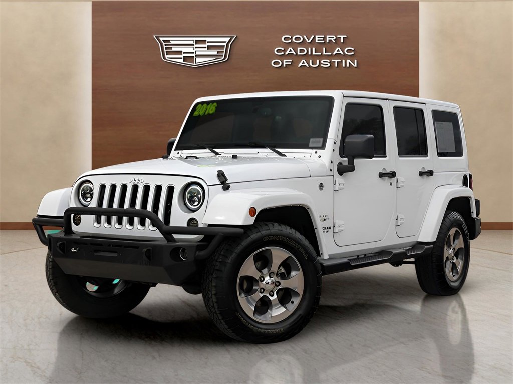 Used 2016 Jeep Wrangler Unlimited Sahara w/ Connectivity Group image 1