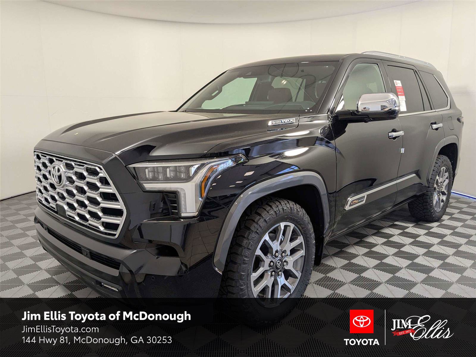 New 2026 Toyota Sequoia 1794 Edition AWD/4WD image 1