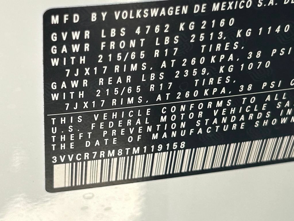 New 2026 Volkswagen Tiguan S FWD image 56