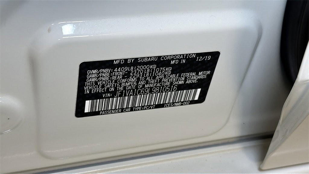 Used 2020 Subaru WRX Premium image 32